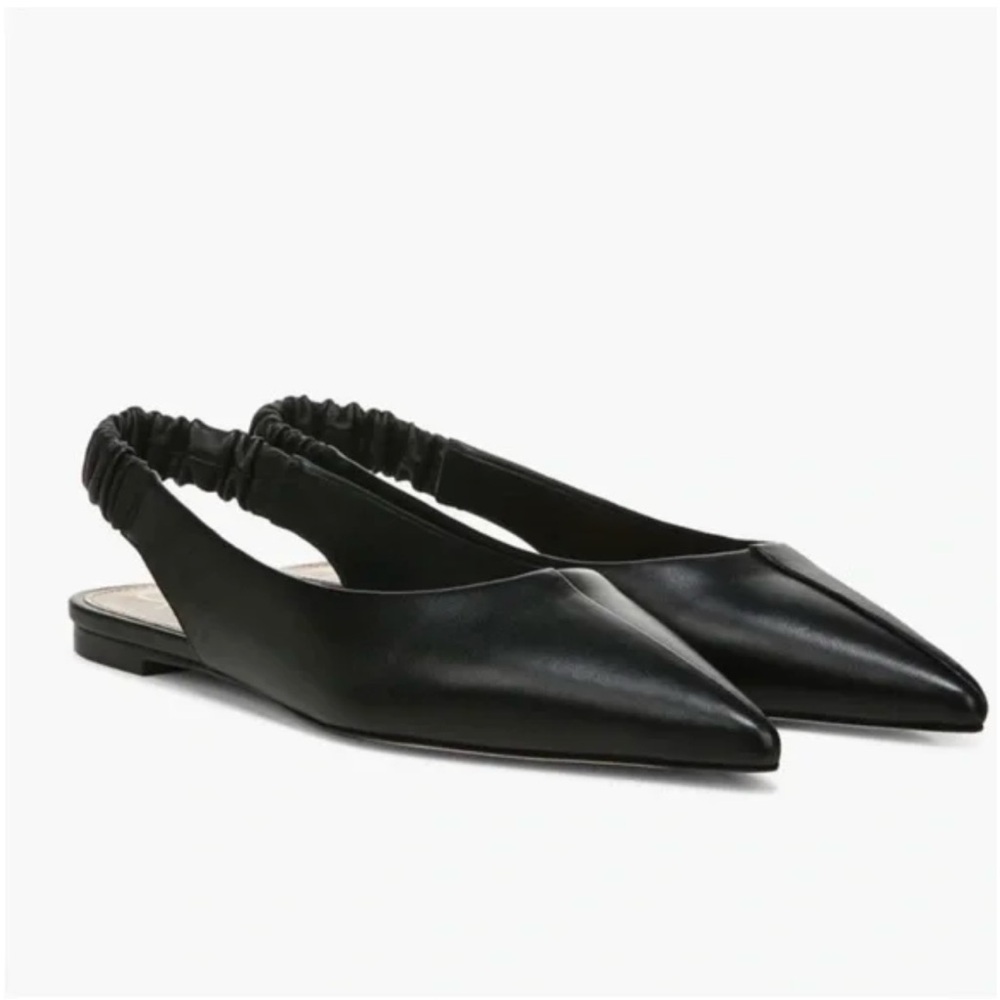 Sam Edelman Black Slingback Flats